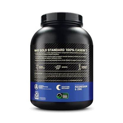 Black and blue supplement container with text on a white background