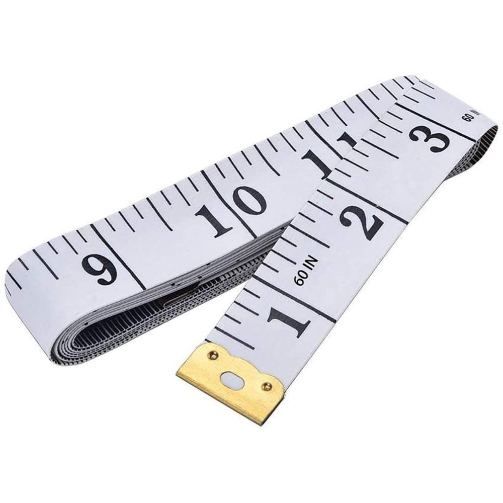 Soft measuring tape for body measurements and fitness tracking
